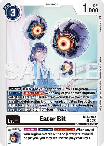 Image for Eater Bit (BT23-073 C) [Hackers' Slumber] - Digimon Card Game