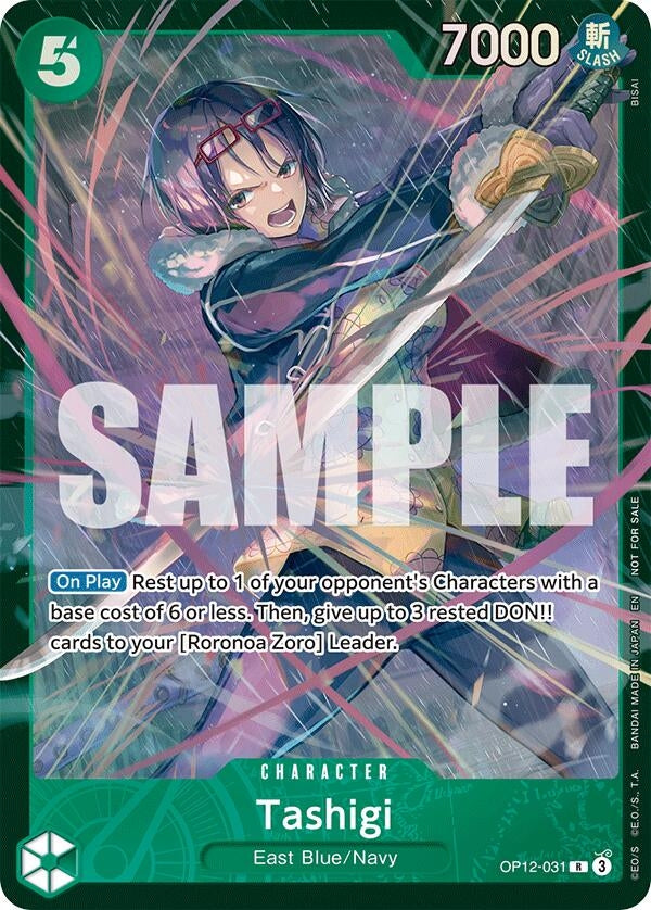 Image for Tashigi (Store Treasure Cup 2025) (OP12-031) [One Piece Promotion Cards] - One Piece Card Game