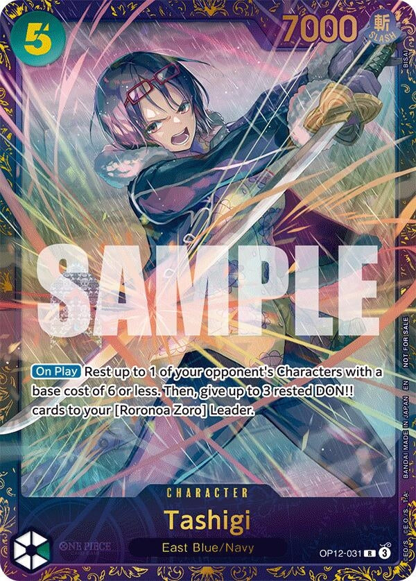 Image for Tashigi (Treasure Cup 2025) (OP12-031) [One Piece Promotion Cards] - One Piece Card Game