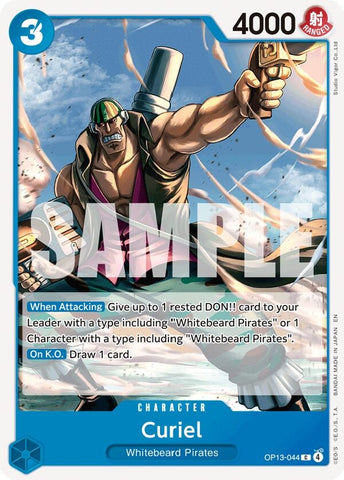 Image for Curiel (OP13-044) [Carrying On His Will] - One Piece Card Game