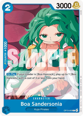 Image for Boa Sandersonia (OP13-050) [Carrying On His Will] - One Piece Card Game