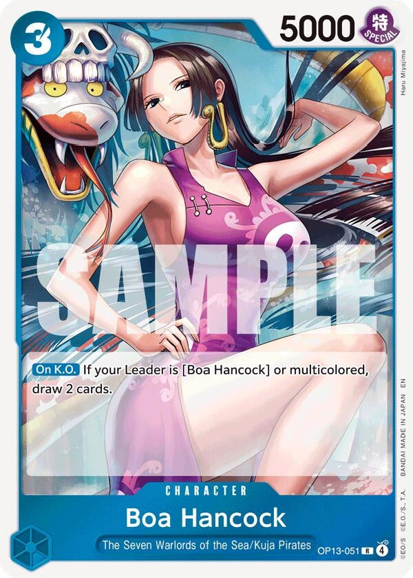 Image for Boa Hancock (OP13-051) [Carrying On His Will] - One Piece Card Game