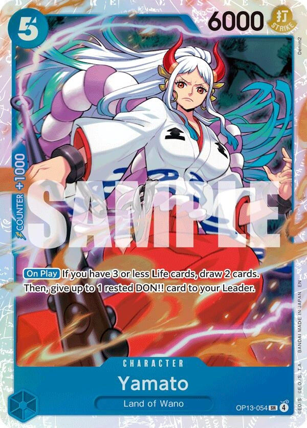 Image for Yamato (OP13-054) [Carrying On His Will] - One Piece Card Game
