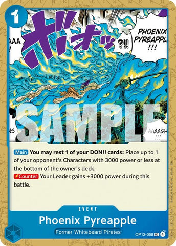 Image for Phoenix Pyreapple (OP13-058) [Carrying On His Will] - One Piece Card Game
