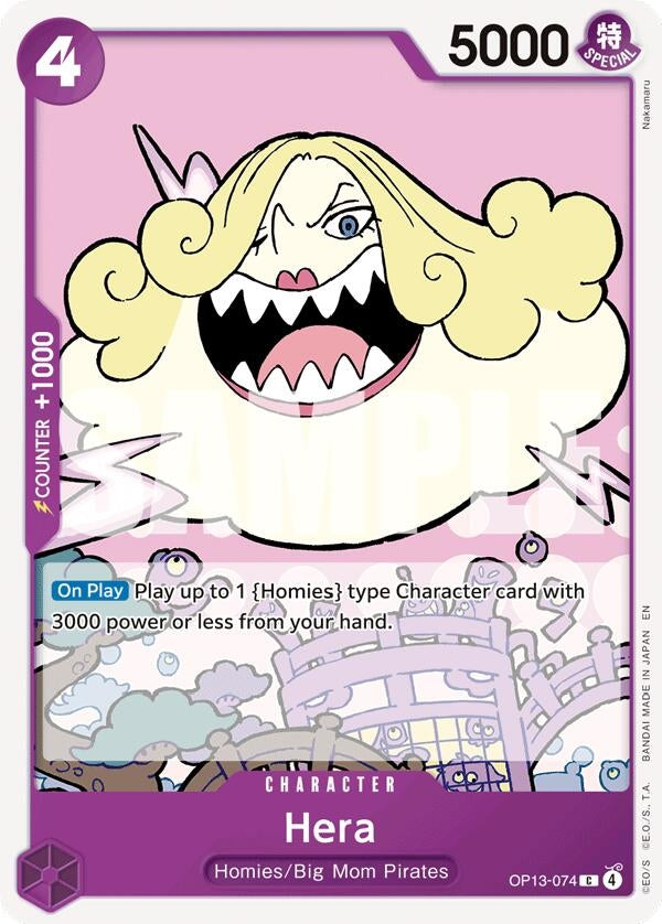 Image for Hera (OP13-074) [Carrying On His Will] - One Piece Card Game