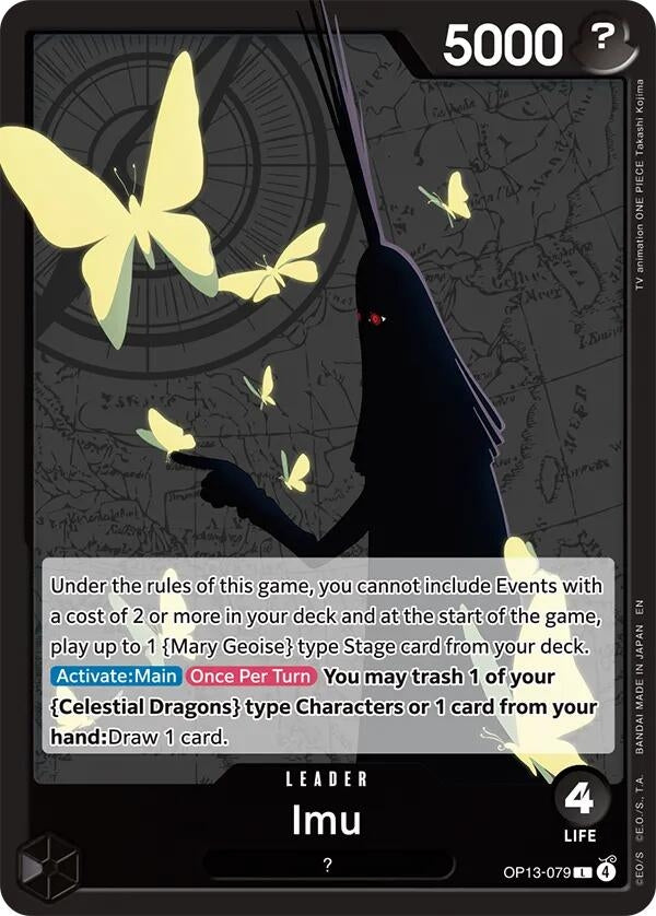 Image for Imu (OP13-079) [Carrying On His Will] - One Piece Card Game