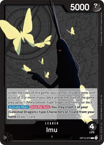 Image for Imu (OP13-079) [Carrying On His Will] - One Piece Card Game