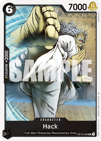 Image for Hack (OP13-090) [Carrying On His Will] - One Piece Card Game