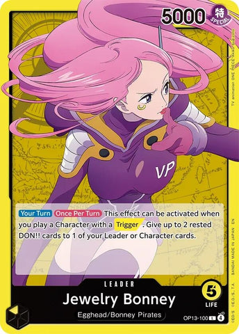 Image for Jewelry Bonney (100) (OP13-100) [Carrying On His Will] - One Piece Card Game