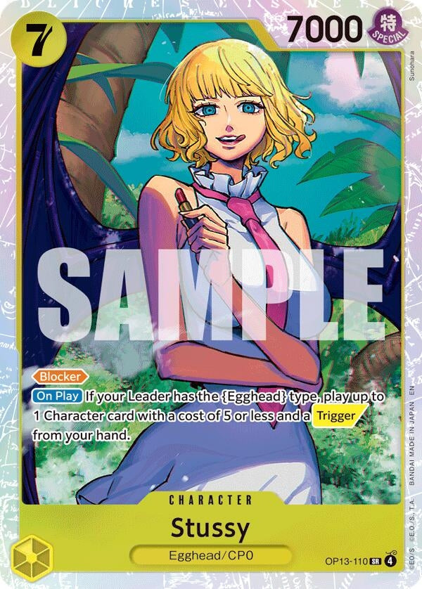 Image for Stussy (OP13-110) [Carrying On His Will] - One Piece Card Game