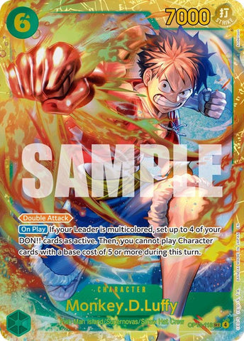 Image for Monkey.D.Luffy (118) (OP13-118) [Carrying On His Will] - One Piece Card Game
