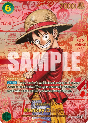 Monkey.D.Luffy (118) (3rd Anniversary) (OP13-118) [Carrying On His Will]