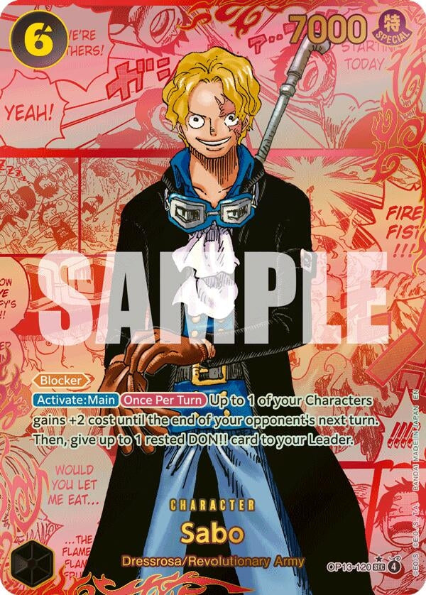 Sabo (120) (3rd Anniversary) (OP13-120) [Carrying On His Will]