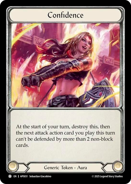 Image for Confidence (APS031) [Armory Deck: Pleiades] - Flesh and Blood TCG