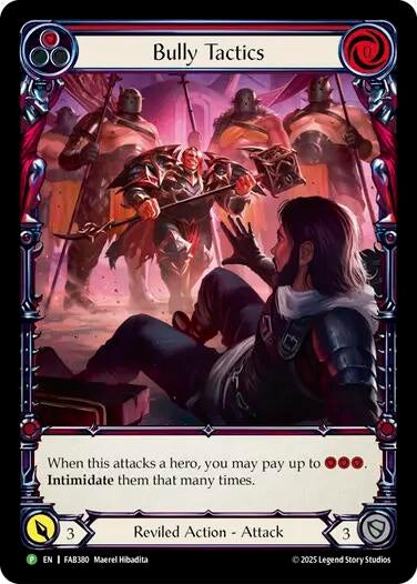 Image for Bully Tactics - FAB380 (FAB380) [Flesh and Blood: Promo Cards] - Flesh and Blood TCG