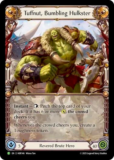 Image for Tuffnut, Bumbling Hulkster - HER146 (HER146) [Flesh and Blood: Promo Cards] - Flesh and Blood TCG