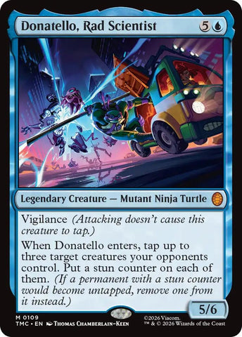 Image for Donatello, Rad Scientist (109) [Commander: Teenage Mutant Ninja Turtles] - Magic: The Gathering