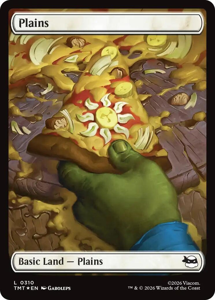 Image for Plains (0310) (310) [Teenage Mutant Ninja Turtles] - Magic: The Gathering