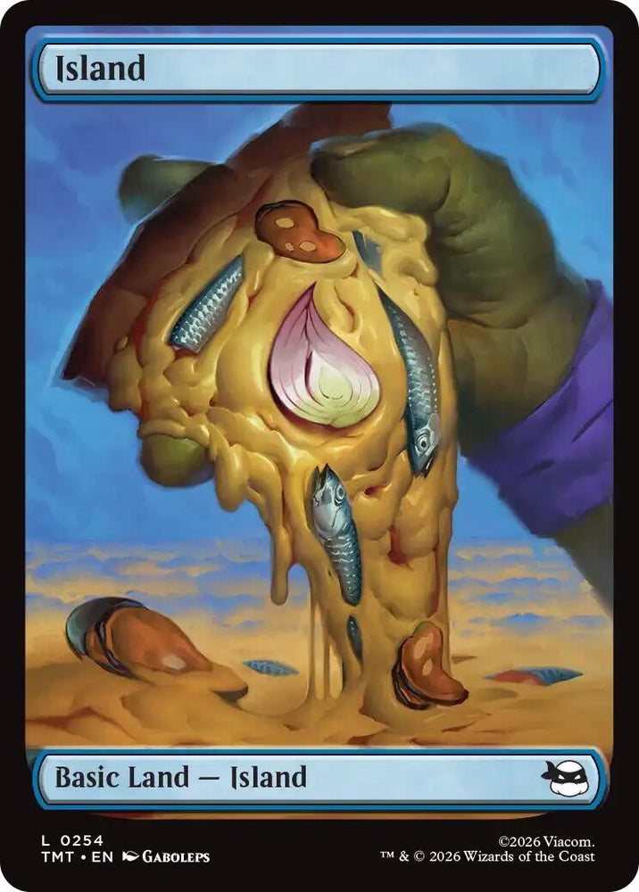 Image for Island (0254) (254) [Teenage Mutant Ninja Turtles] - Magic: The Gathering