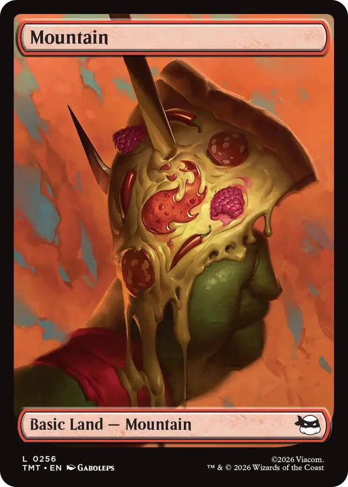 Image for Mountain (0256) (256) [Teenage Mutant Ninja Turtles] - Magic: The Gathering