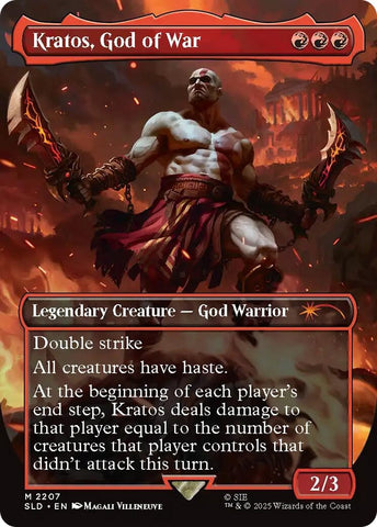 Image for Kratos, God of War (2207) [Secret Lair Drop Series] - Magic: The Gathering