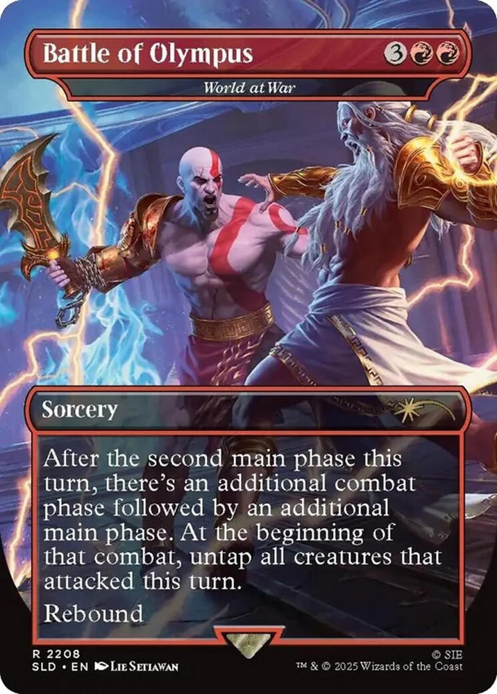 Image for Battle of Olympus - World at War (2208) [Secret Lair Drop Series] - Magic: The Gathering