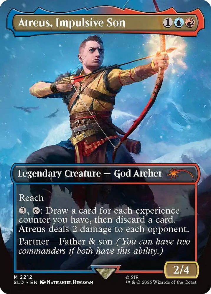 Image for Atreus, Impulsive Son (2212) [Secret Lair Drop Series] - Magic: The Gathering