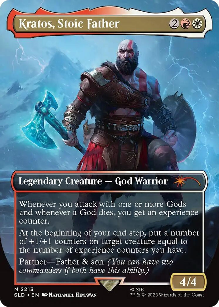 Image for Kratos, Stoic Father (2213) [Secret Lair Drop Series] - Magic: The Gathering
