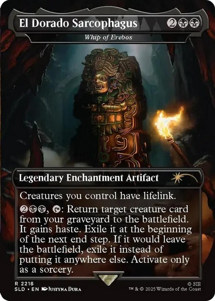 Image for El Dorado Sarcophagus - Whip of Erebos (2218) [Secret Lair Drop Series] - Magic: The Gathering