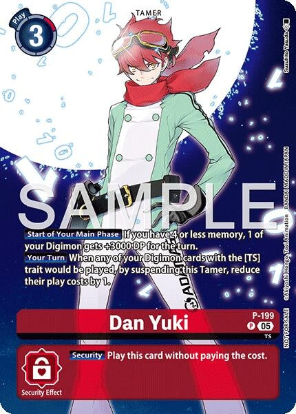 Image for Dan Yuki (Digimon Story: Time Stranger Promo Pack) (P - 199) [Digimon Promotion Cards] - Digimon Card Game