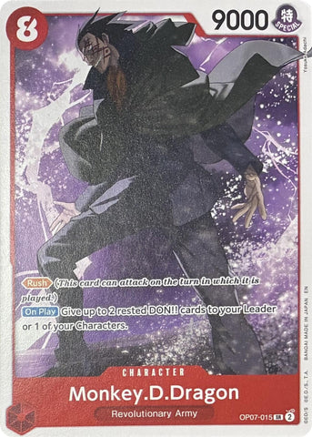 Monkey.D.Dragon - OP07-015 (OP07-015) [Learn Together Deck Set]