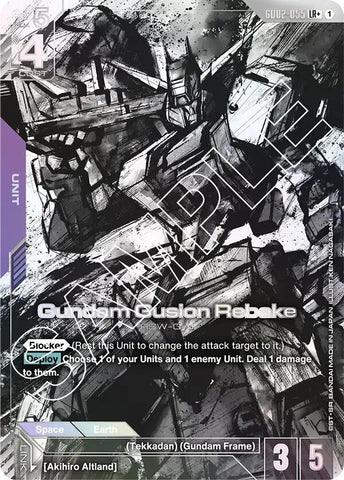 Gundam Gusion Rebake (LR+) (GD02-055) [Dual Impact]