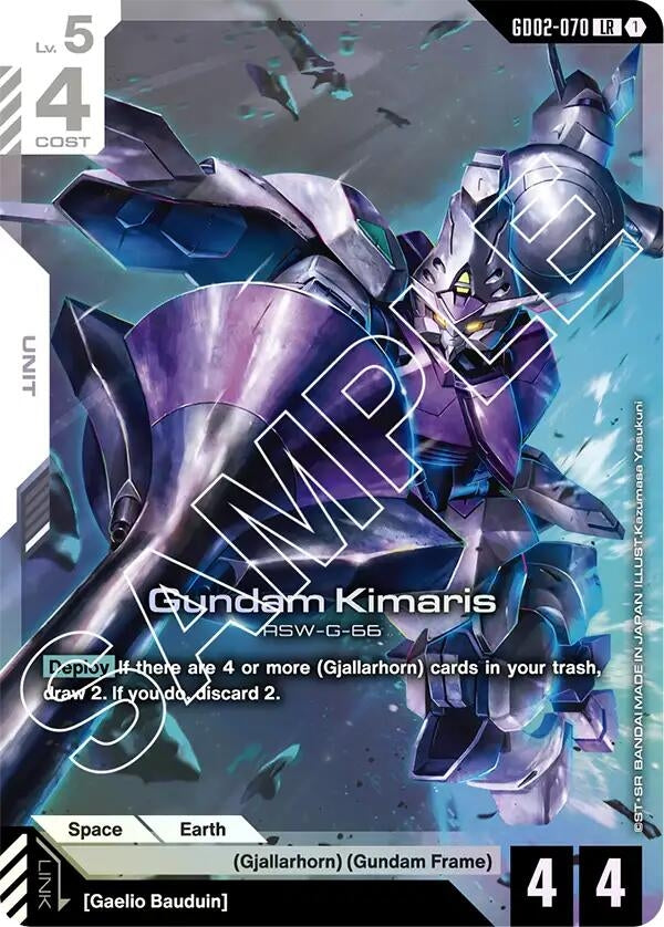 Image for Gundam Kimaris (GD02-070) [Dual Impact] - Gundam Card Game