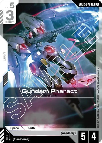 Image for Gundam Pharact (GD02-078) [Dual Impact] - Gundam Card Game