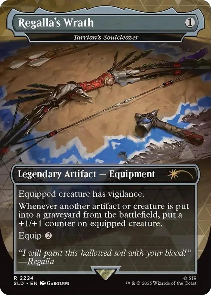 Image for Regalla's Wrath - Tarrian's Soulcleaver (2224) [Secret Lair Drop Series] - Magic: The Gathering