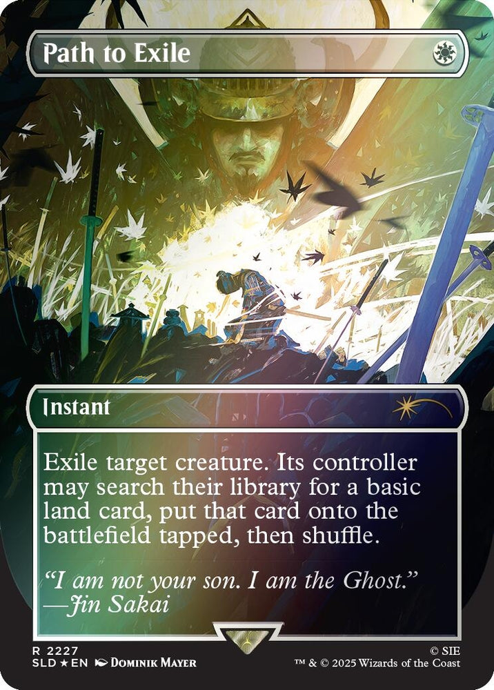 Image for Path to Exile (2227) (Rainbow Foil) (2227) [Secret Lair Drop Series] - Magic: The Gathering
