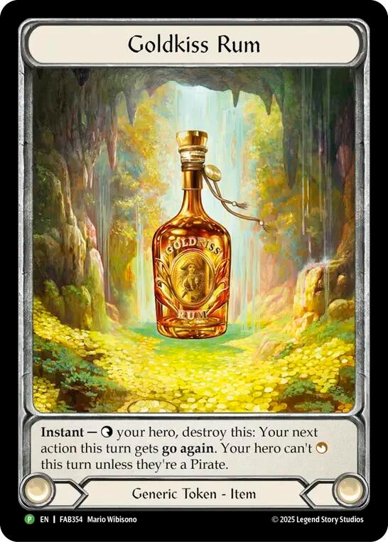Image for Goldkiss Rum - FAB354 (FAB354) [Flesh and Blood: Promo Cards] - Flesh and Blood TCG