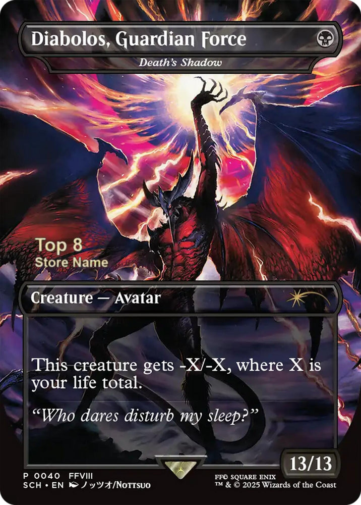 Image for Diabolos, Guardian Force - Death's Shadow (Top 8) (40) [Game Day & Store Championship Promos] - Magic: The Gathering
