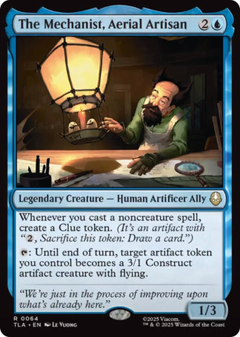 Image for The Mechanist, Aerial Artisan (64) [Avatar: The Last Airbender] - Magic: The Gathering