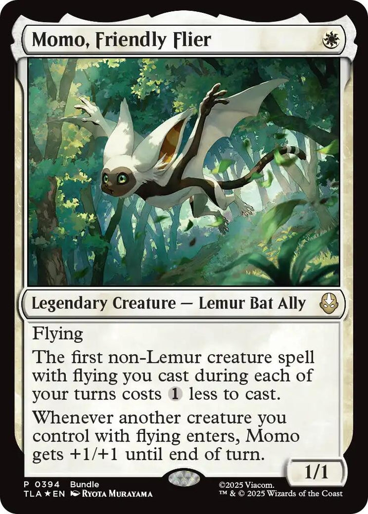 Image for Momo, Friendly Flier (394) [Unique and Miscellaneous Promos] - Magic: The Gathering