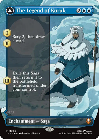Image for The Legend of Kuruk (Borderless) (355) [Avatar: The Last Airbender] - Magic: The Gathering