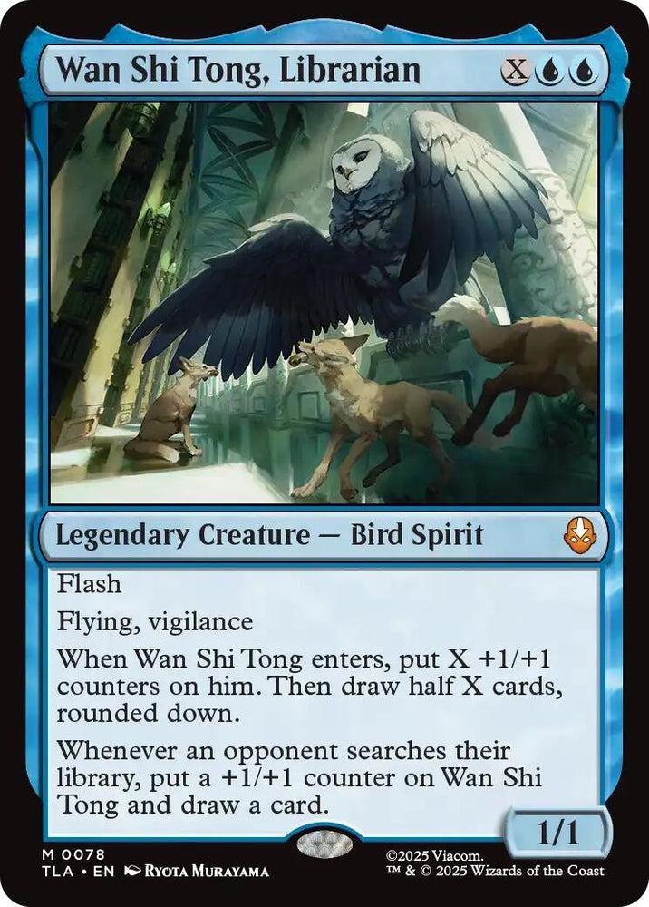 Image for Wan Shi Tong, Librarian (78) [Avatar: The Last Airbender] - Magic: The Gathering