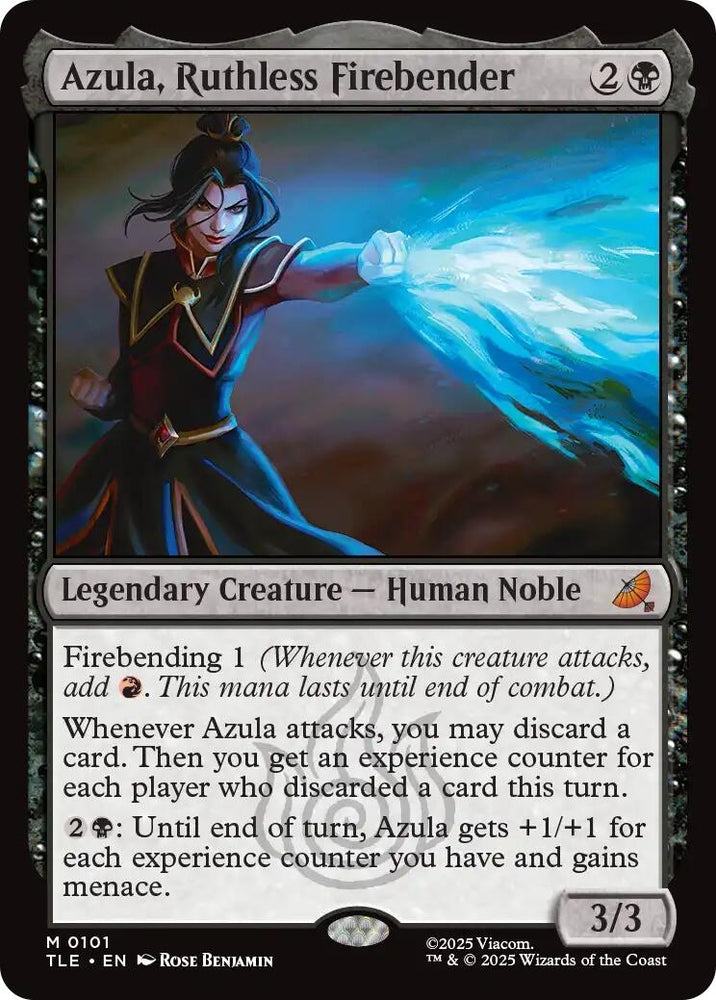 Image for Azula, Ruthless Firebender (101) [Avatar: The Last Airbender: Eternal-Legal] - Magic: The Gathering