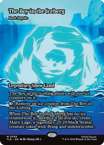 Image for The Boy in the Iceberg - Dark Depths (56) [Avatar: The Last Airbender: Eternal-Legal] - Magic: The Gathering