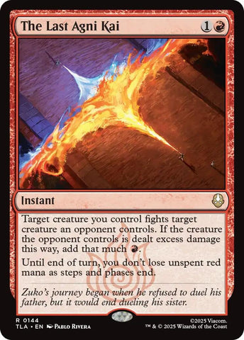 Image for The Last Agni Kai (144) [Avatar: The Last Airbender] - Magic: The Gathering