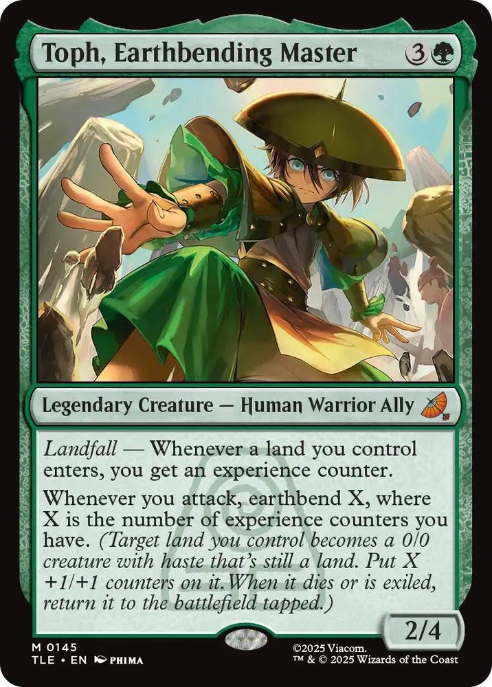 Image for Toph, Earthbending Master (145) [Avatar: The Last Airbender: Eternal-Legal] - Magic: The Gathering