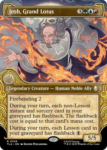 Image for Iroh, Grand Lotus (Showcase) (349) [Avatar: The Last Airbender] - Magic: The Gathering