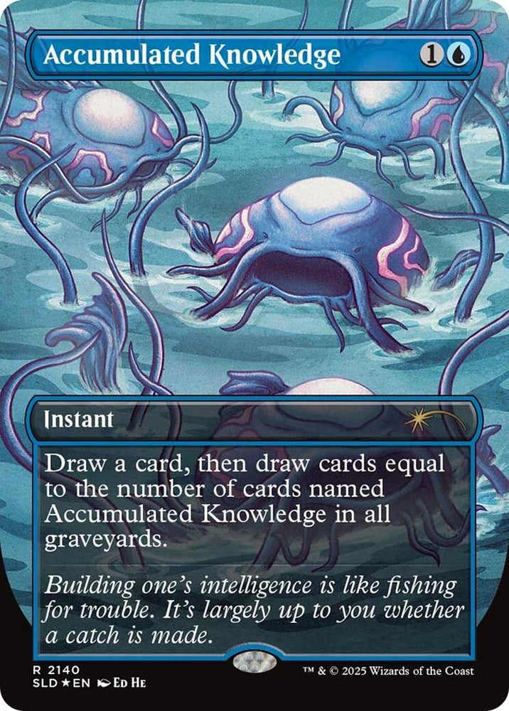 Image for Accumulated Knowledge (2140) [Secret Lair Drop Series] - Magic: The Gathering