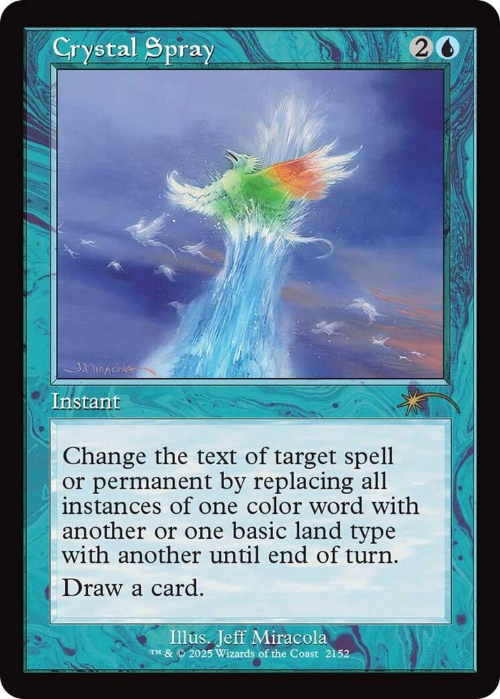 Image for Crystal Spray (Retro Frame) (2152) [Secret Lair Drop Series] - Magic: The Gathering
