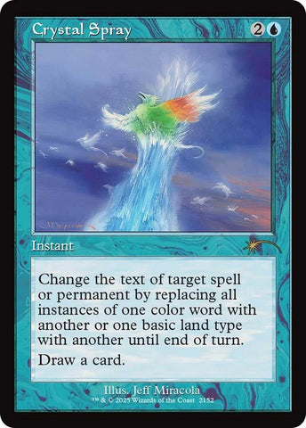 Image for Crystal Spray (Retro Frame) (2152) [Secret Lair Drop Series] - Magic: The Gathering